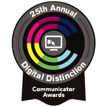 Communicator Awards – Award of Distinction logo
