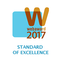 Webaward Standard of Excellence 2017
